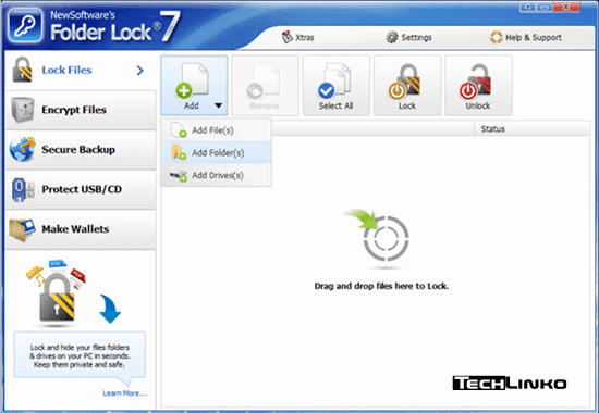 folder lock free  full version key windows 7